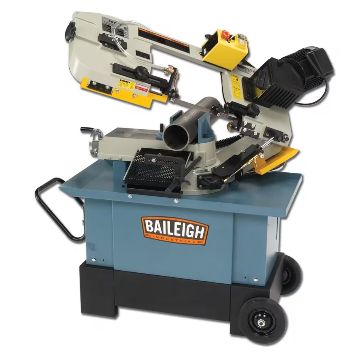 Baileigh BS-712MS 7" × 10" Geared Head Mitering Horizontal / Vertical Band Saw
