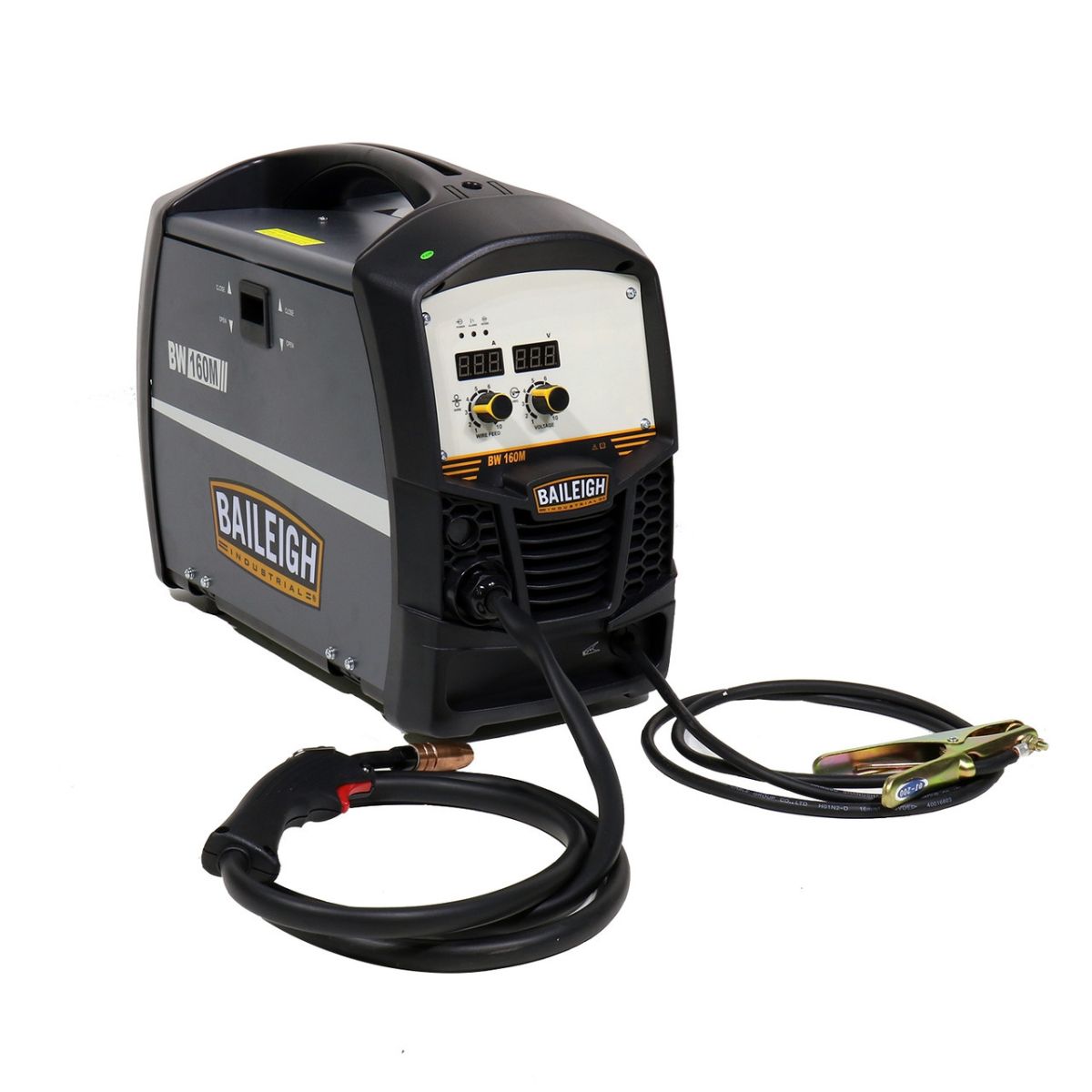 Baileigh BW-160M 120/230V 160A Dual Voltage Inverter MIG Welder with Regulator