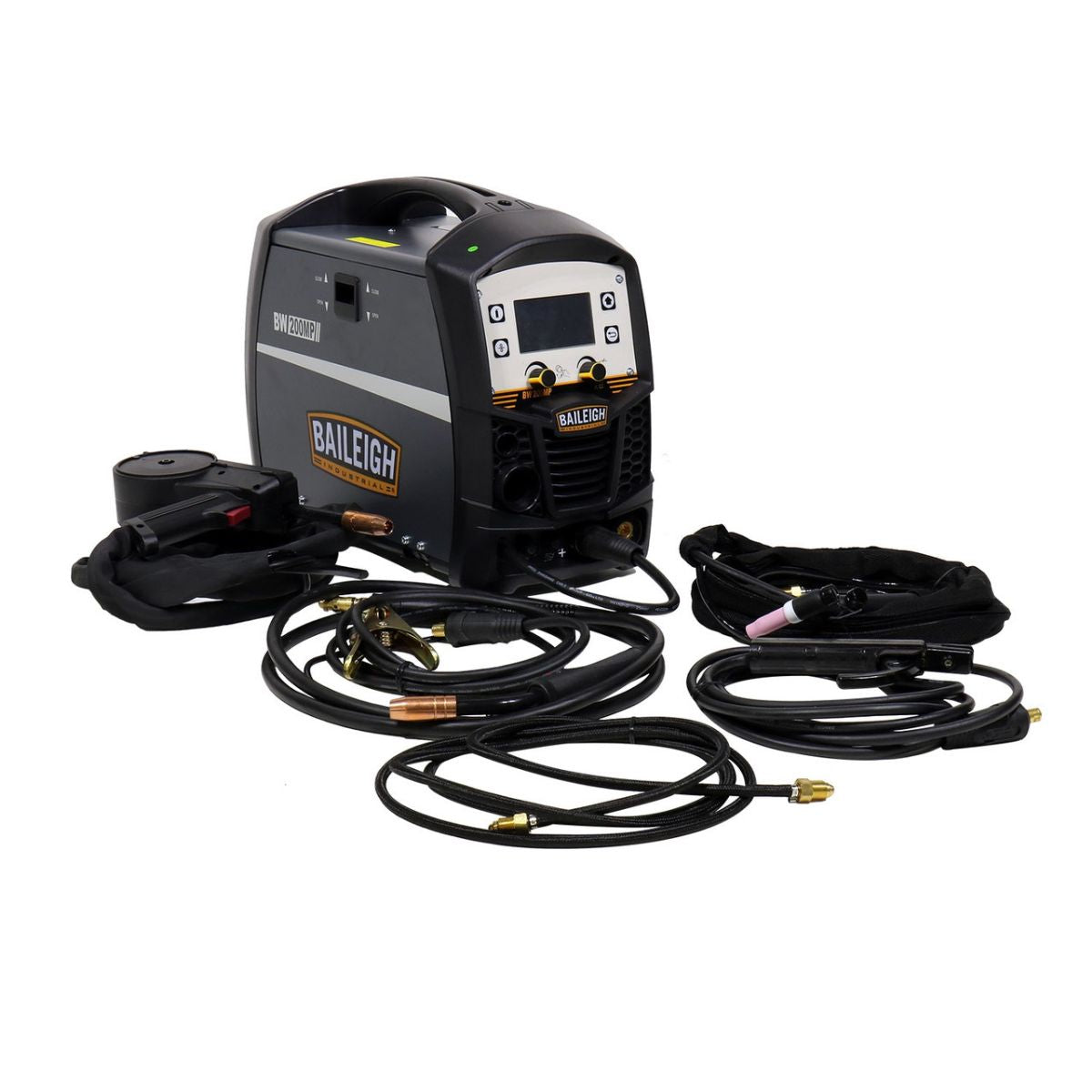 Baileigh BW-200MP 120/230V 200A Inverter Multi-Process Welder with Spool Gun & Torches