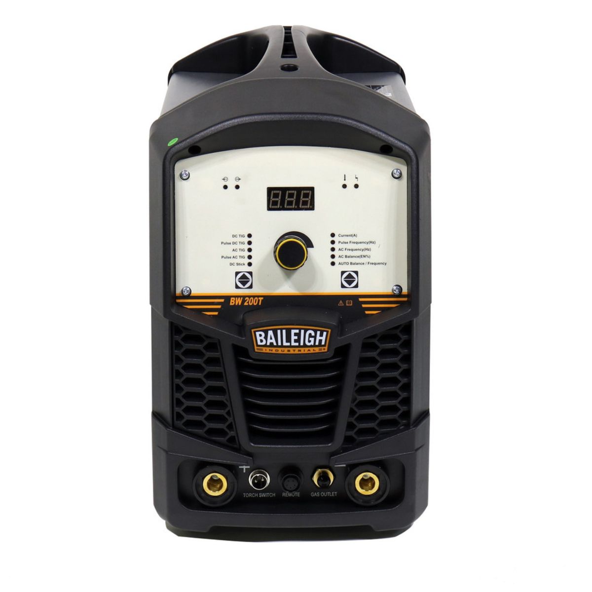 Baileigh BW-200T 120/230V 200A Inverter AC/DC Pulse TIG Welder with Foot Pedal & Torch