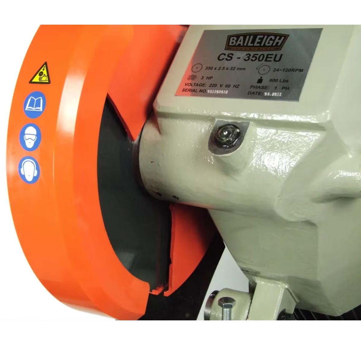 Baileigh CS-350EU 14" Variable Speed Manual Cold Saw