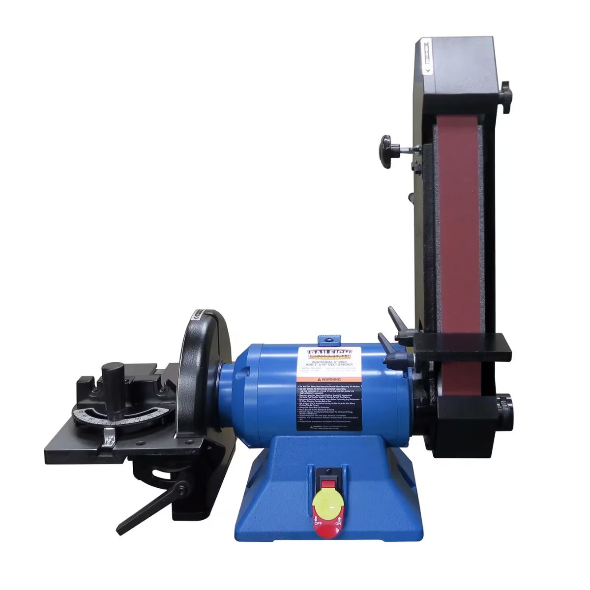 Baileigh DBG-9248 2" × 48" Belt & 9" Disc Sander