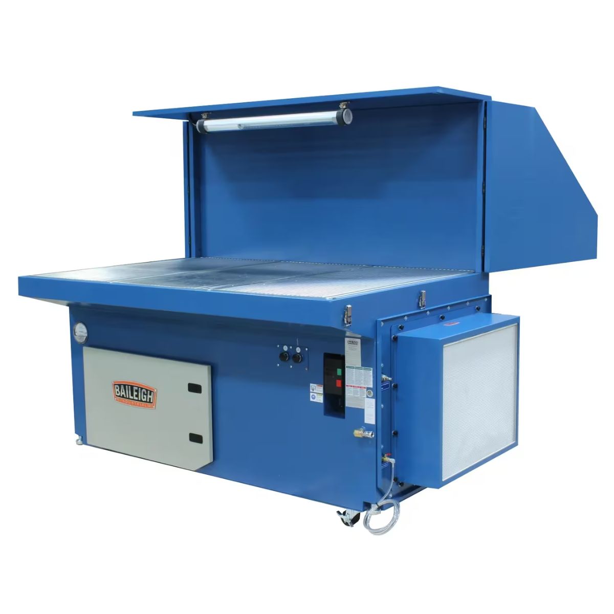 Baileigh DDTM-8052-HD 80" × 52" Heavy Duty Metal Downdraft Table