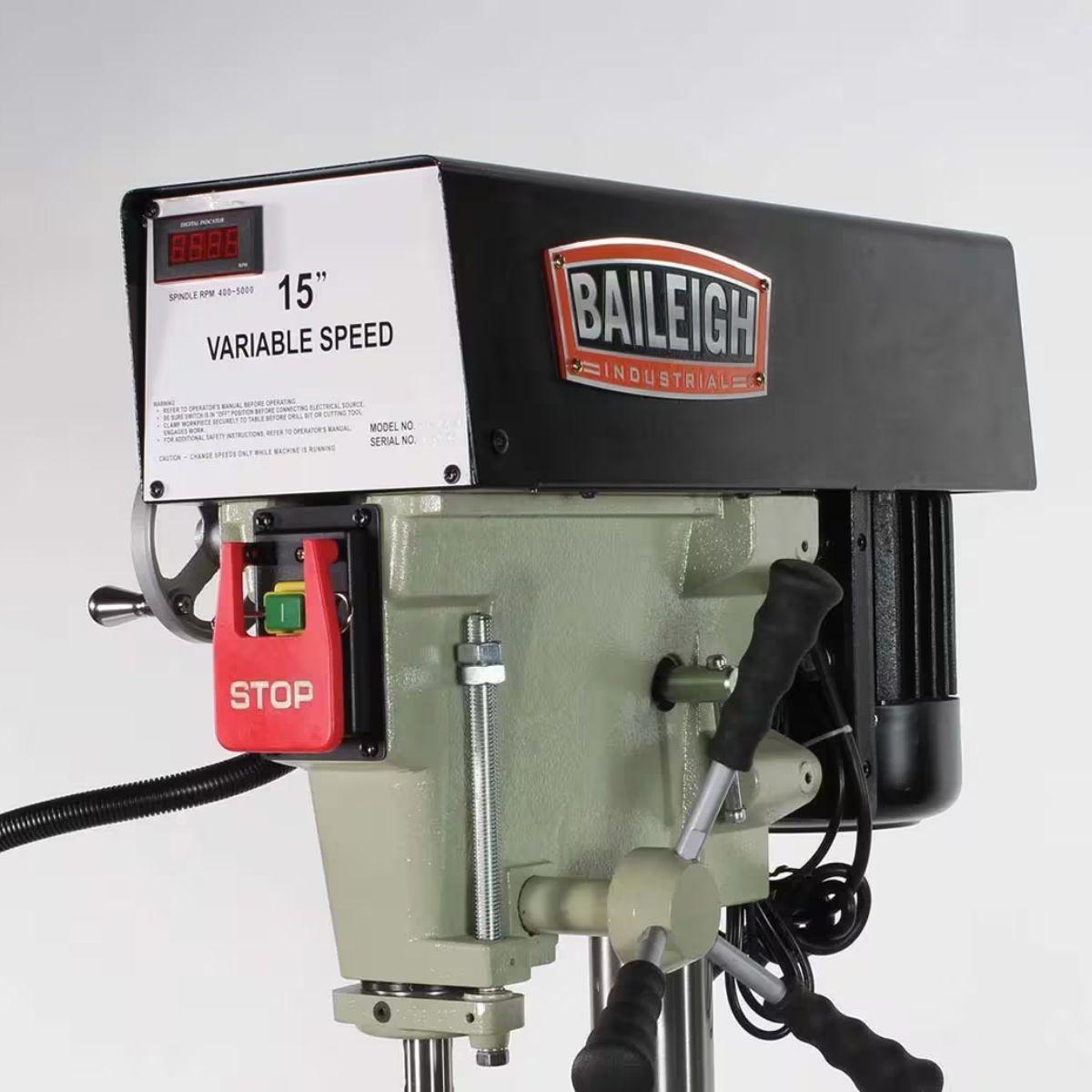 Baileigh DP-15VSF 15" Variable Speed Floor Drill Press