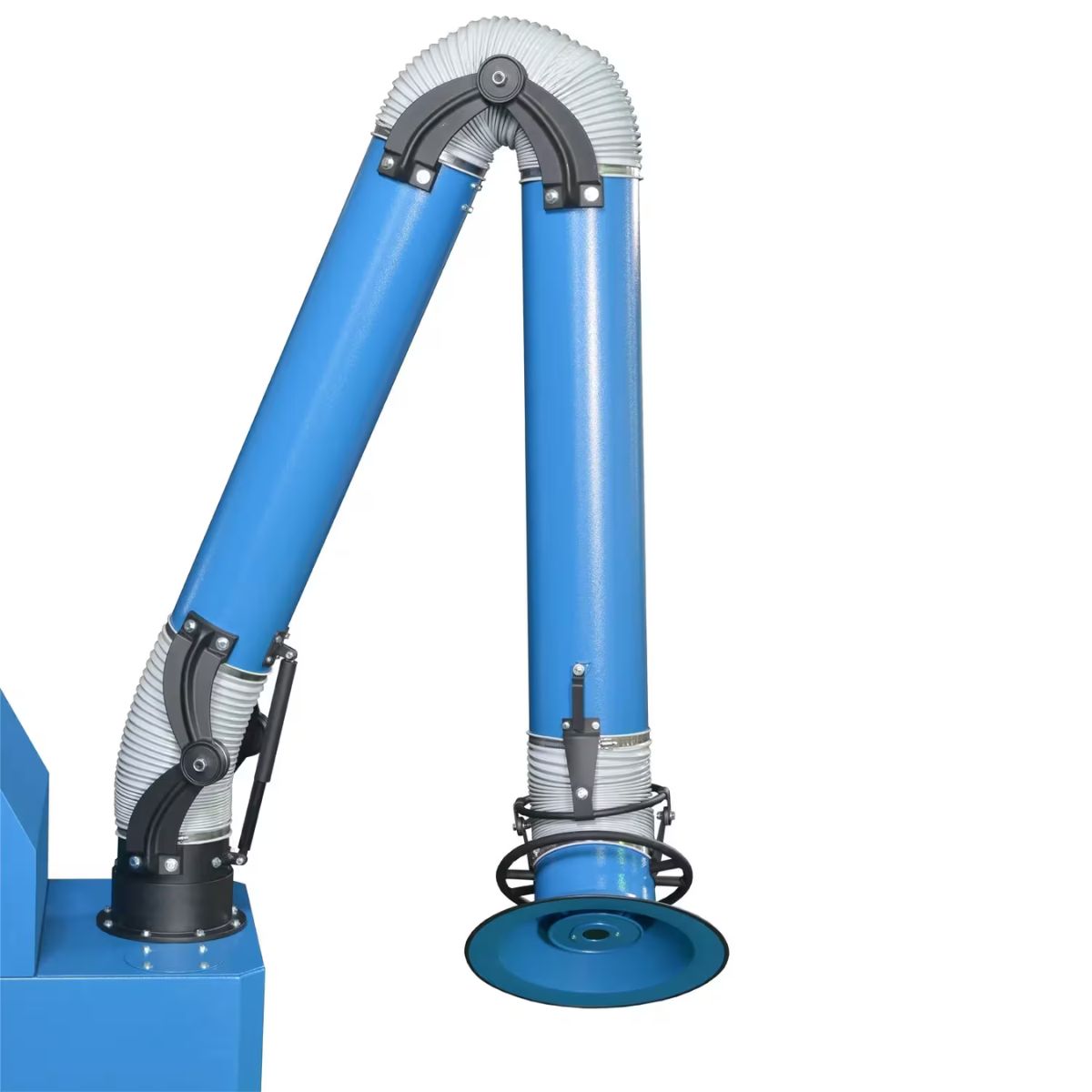Baileigh FE-1200 110V Weld Fume Extractor with Air Pulse Clean & HEPA Filter & 8" Hood Arm