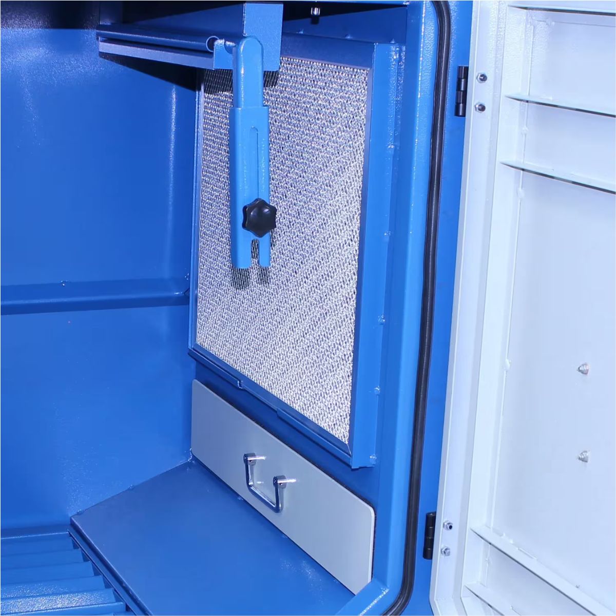 Baileigh FE-1200 110V Weld Fume Extractor with Air Pulse Clean & HEPA Filter & 8" Hood Arm