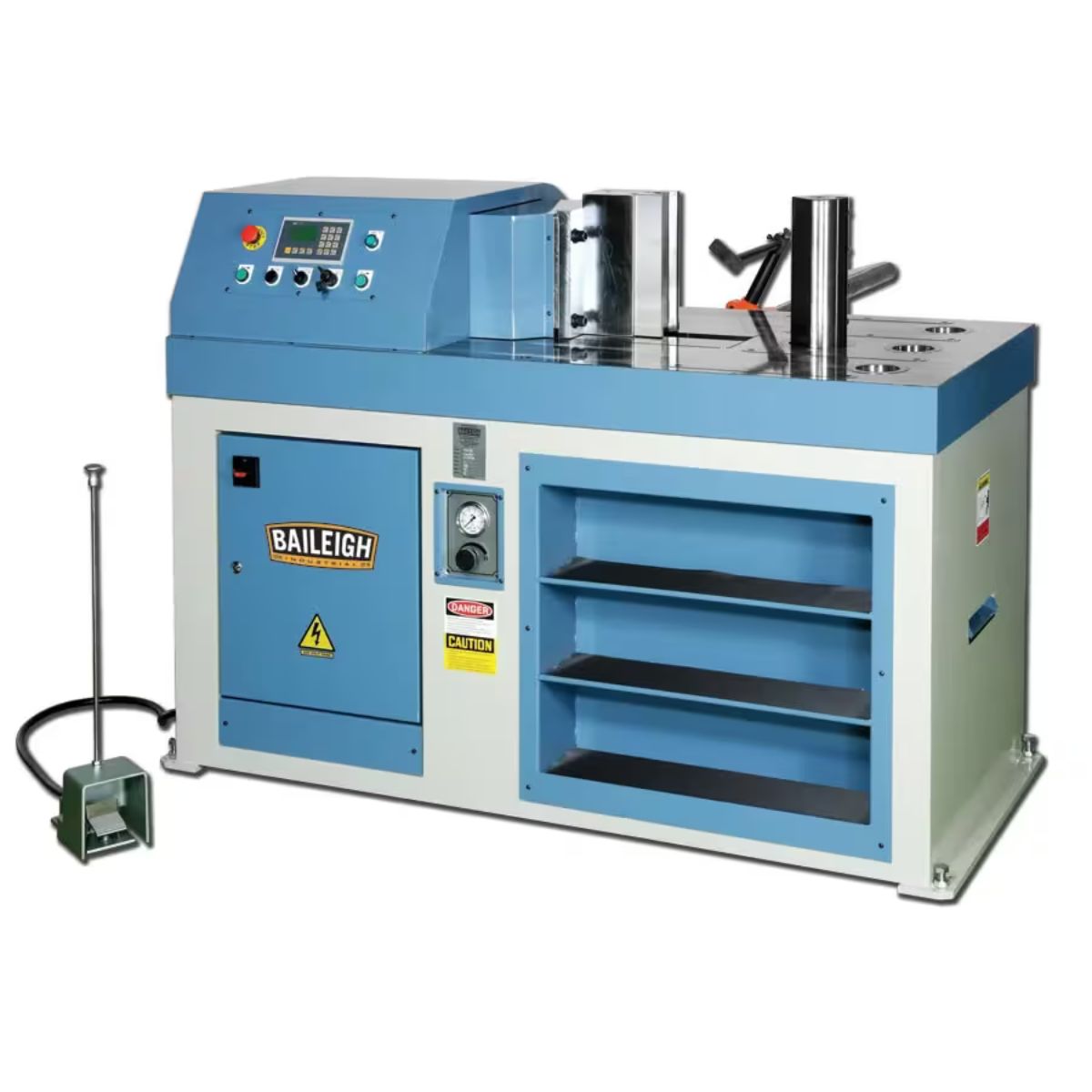 Baileigh HPB-78NC 220V 3-Phase 78-Ton Horizontal Press Brake with NC Controller