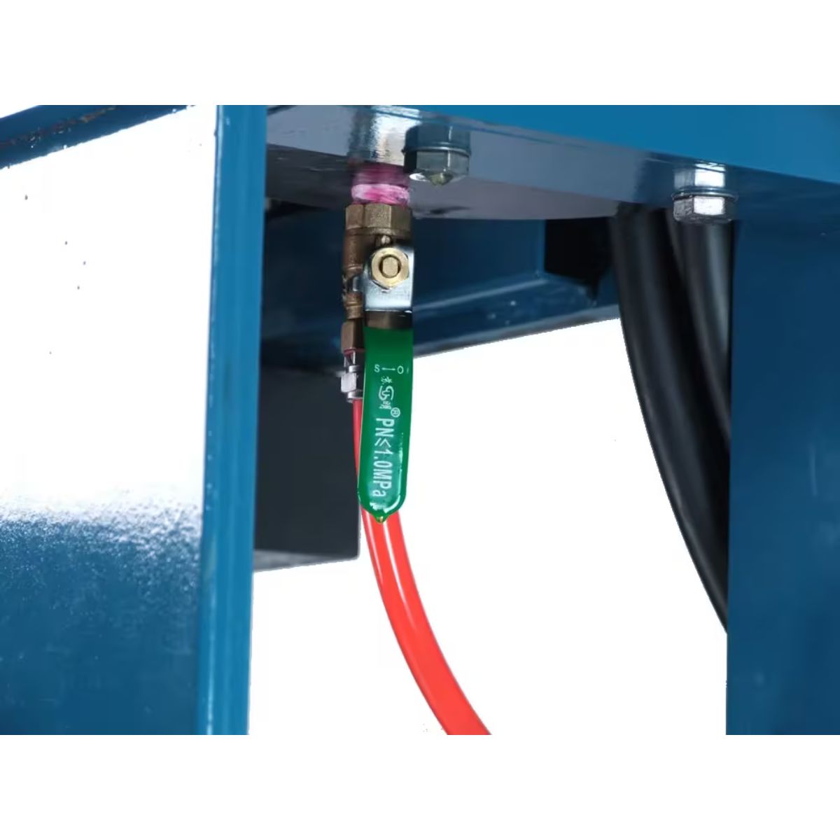 Baileigh HSP-100A 100-Ton Air/Hand H-Frame Press — CE Approved