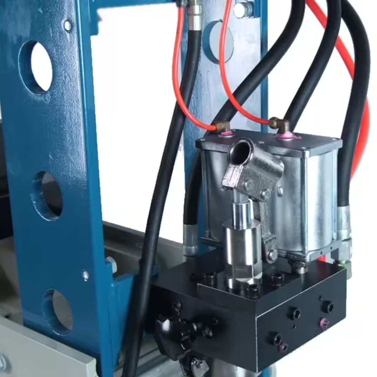 Baileigh HSP-100A 100-Ton Air/Hand H-Frame Press — CE Approved