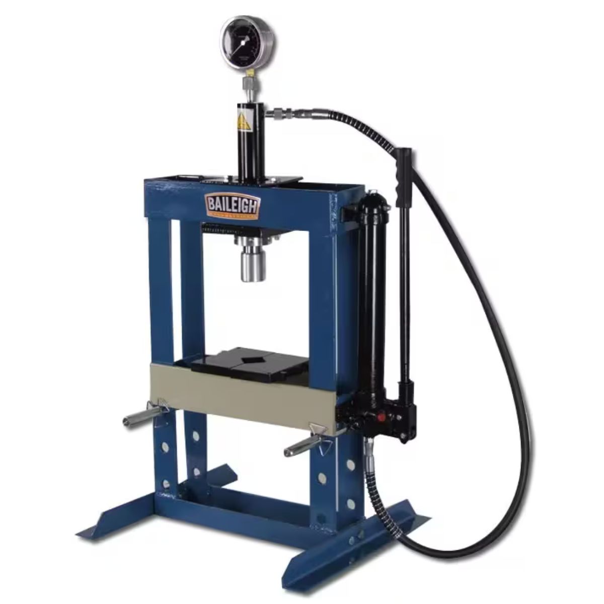 Baileigh HSP-10H 10-Ton H-Frame Press — CE Approved