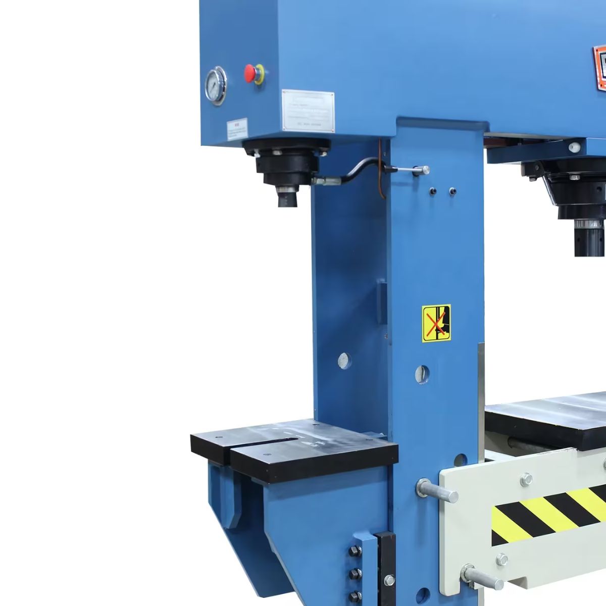 Baileigh HSP-200M-C 220V 3-Phase 200/20-Ton Dual-Force Electric Hydraulic H-Frame Press