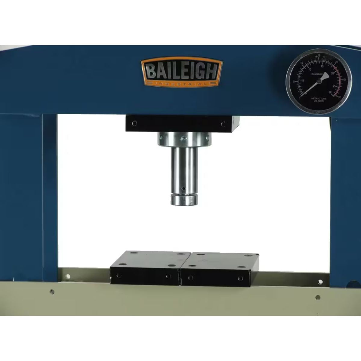 Baileigh HSP-20A 20-Ton Air/Hand H-Frame Press — CE Approved