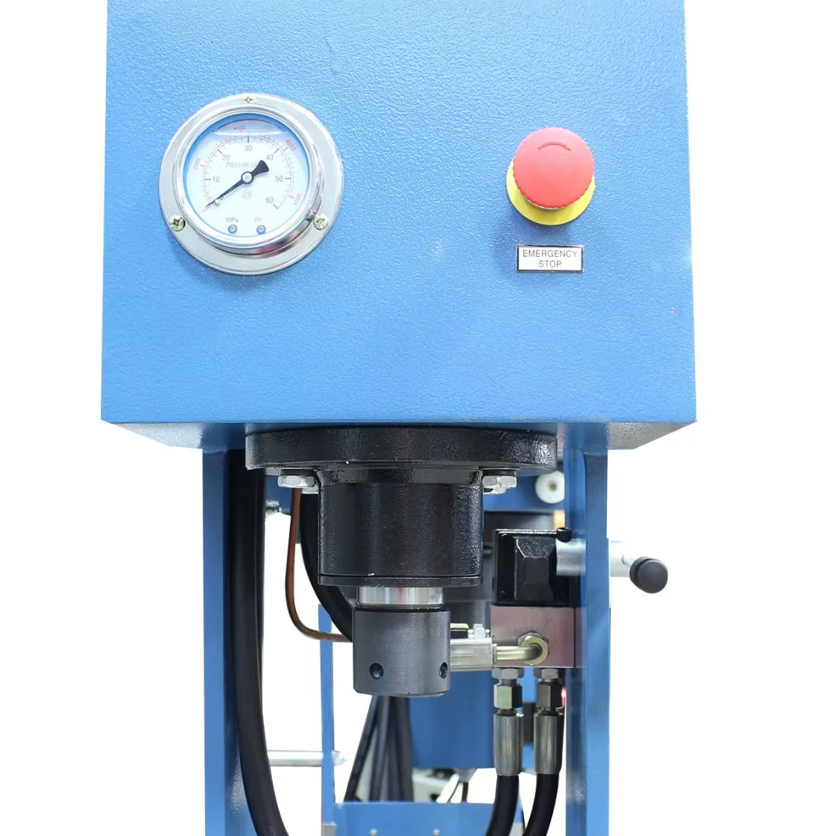 Baileigh HSP-30M-C 220V 30/15-Ton Dual-Force Electric Hydraulic H-Frame Press