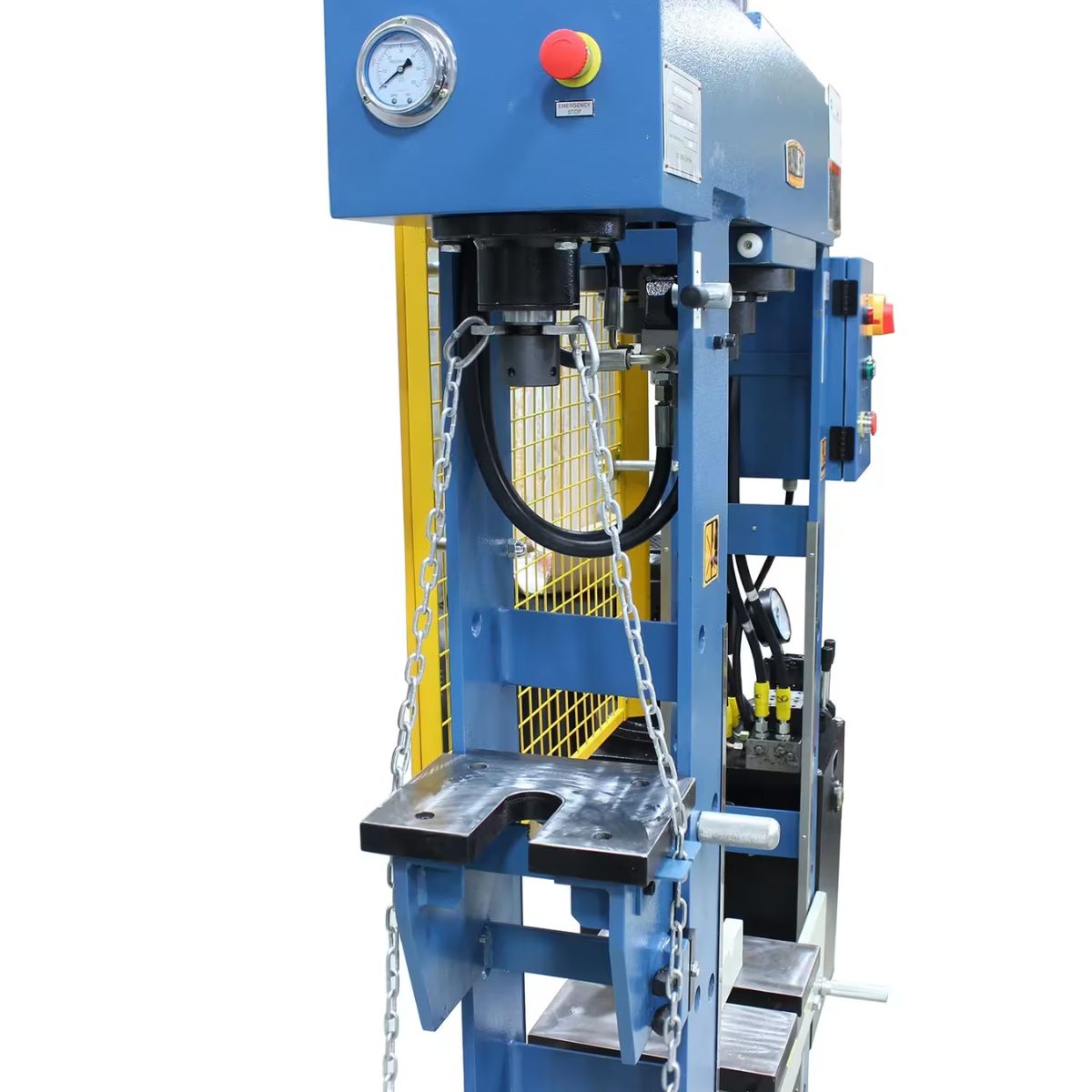 Baileigh HSP-30M-C 220V 30/15-Ton Dual-Force Electric Hydraulic H-Frame Press