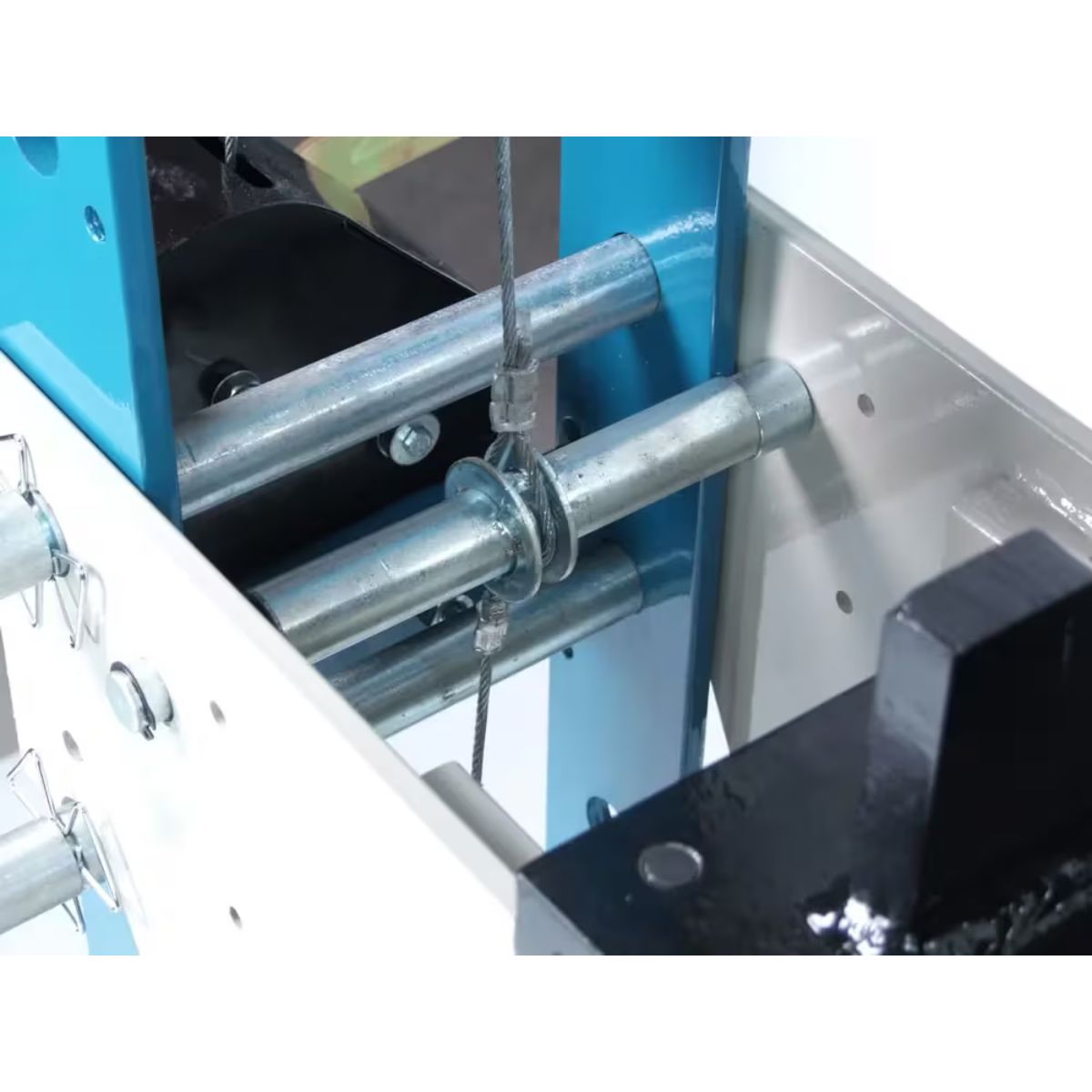 Baileigh HSP-50A 50-Ton Air/Hand H-Frame Press — CE Approved