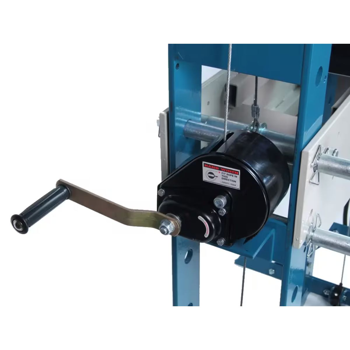 Baileigh HSP-50A 50-Ton Air/Hand H-Frame Press — CE Approved