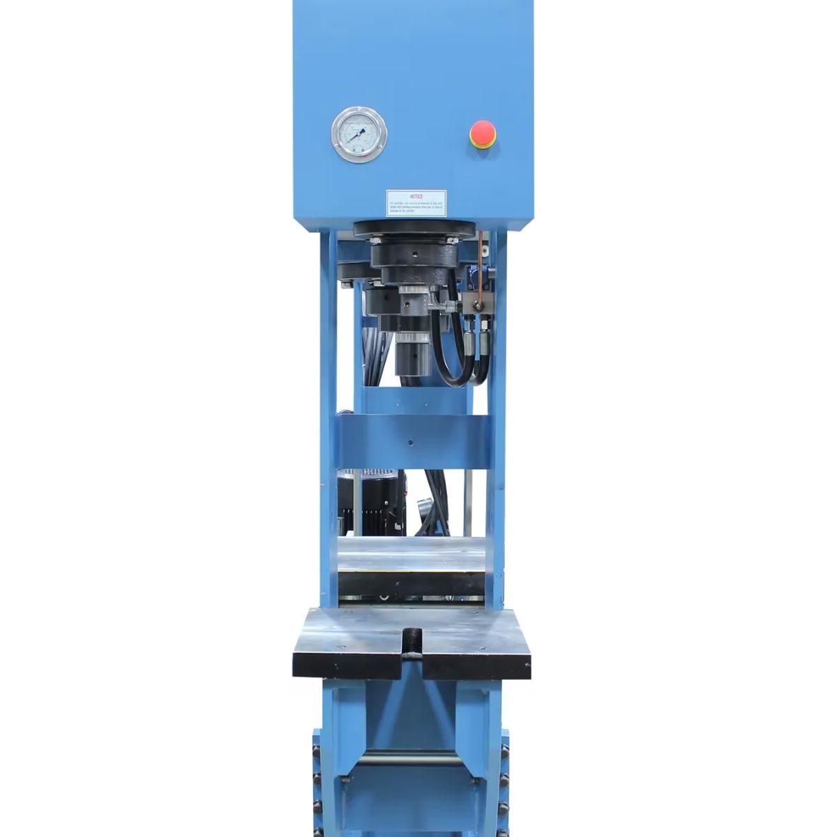 Baileigh HSP-60M-C 220V 3-Phase 60/15-Ton Dual-Force Electric Hydraulic H-Frame Press