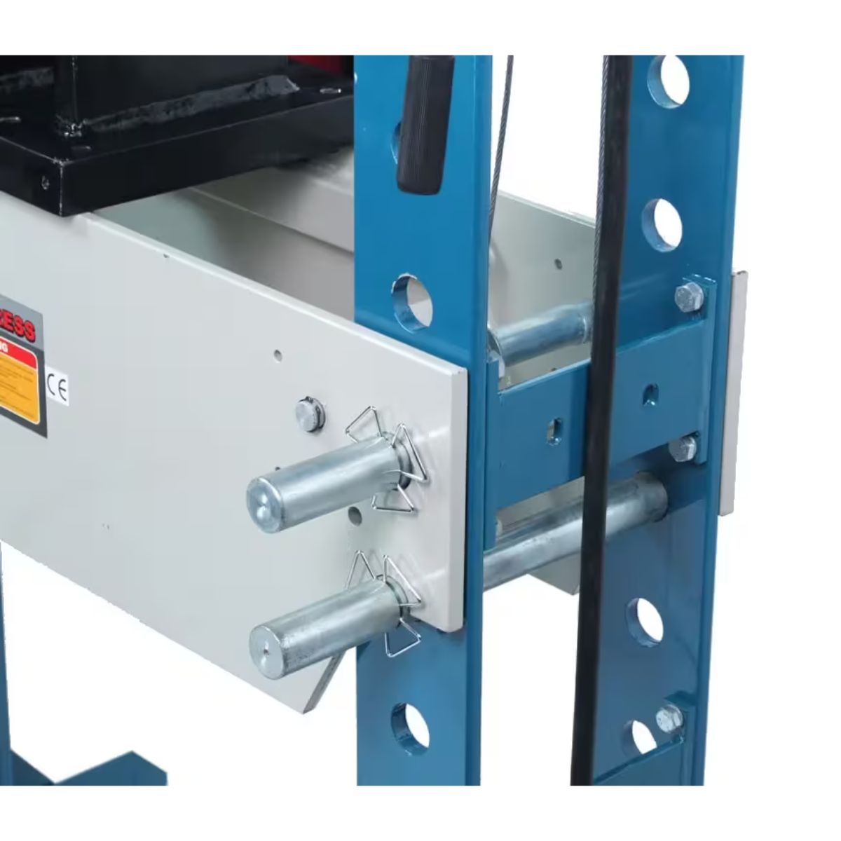 Baileigh HSP-75A 75-Ton Air/Hand H-Frame Press — CE Approved