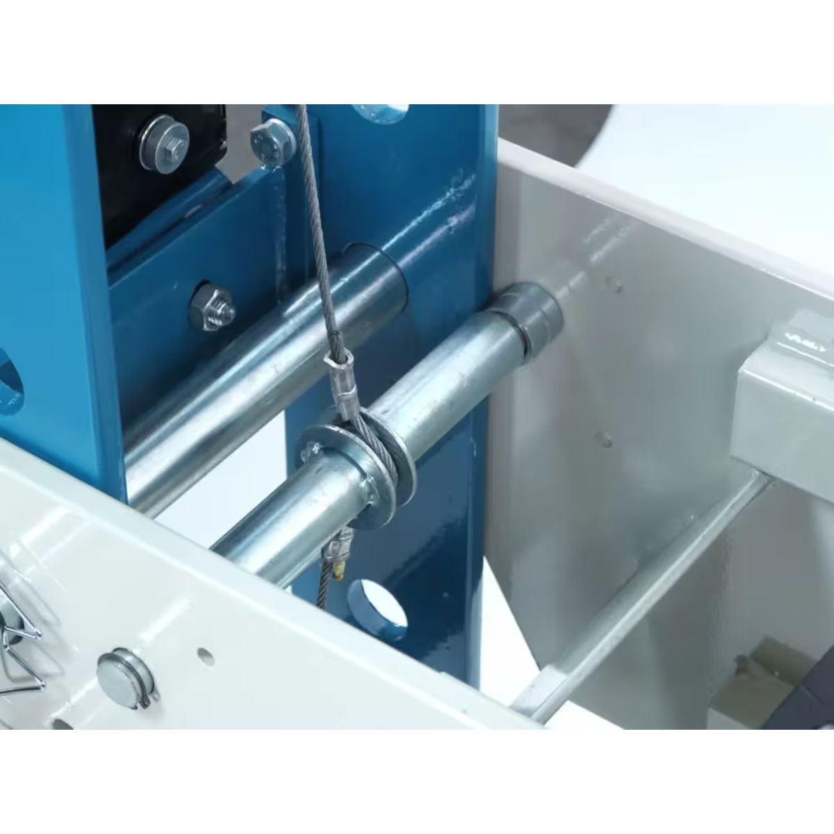 Baileigh HSP-75A 75-Ton Air/Hand H-Frame Press — CE Approved