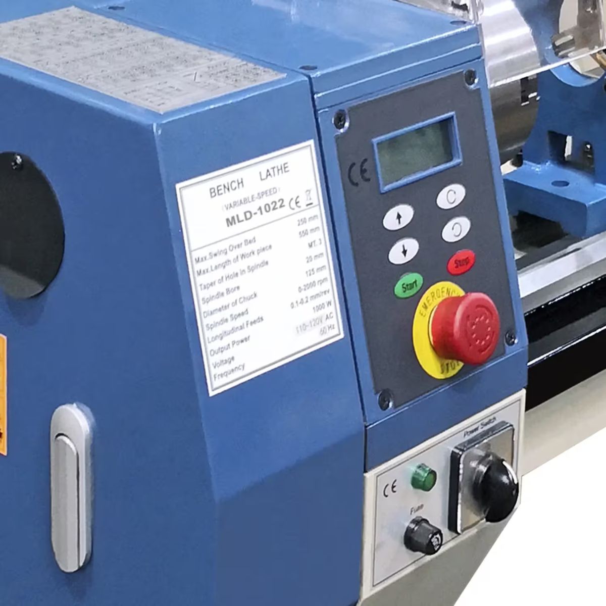 Baileigh MLD-1022 10" × 22" Mill / Lathe / Drill Combo Machine
