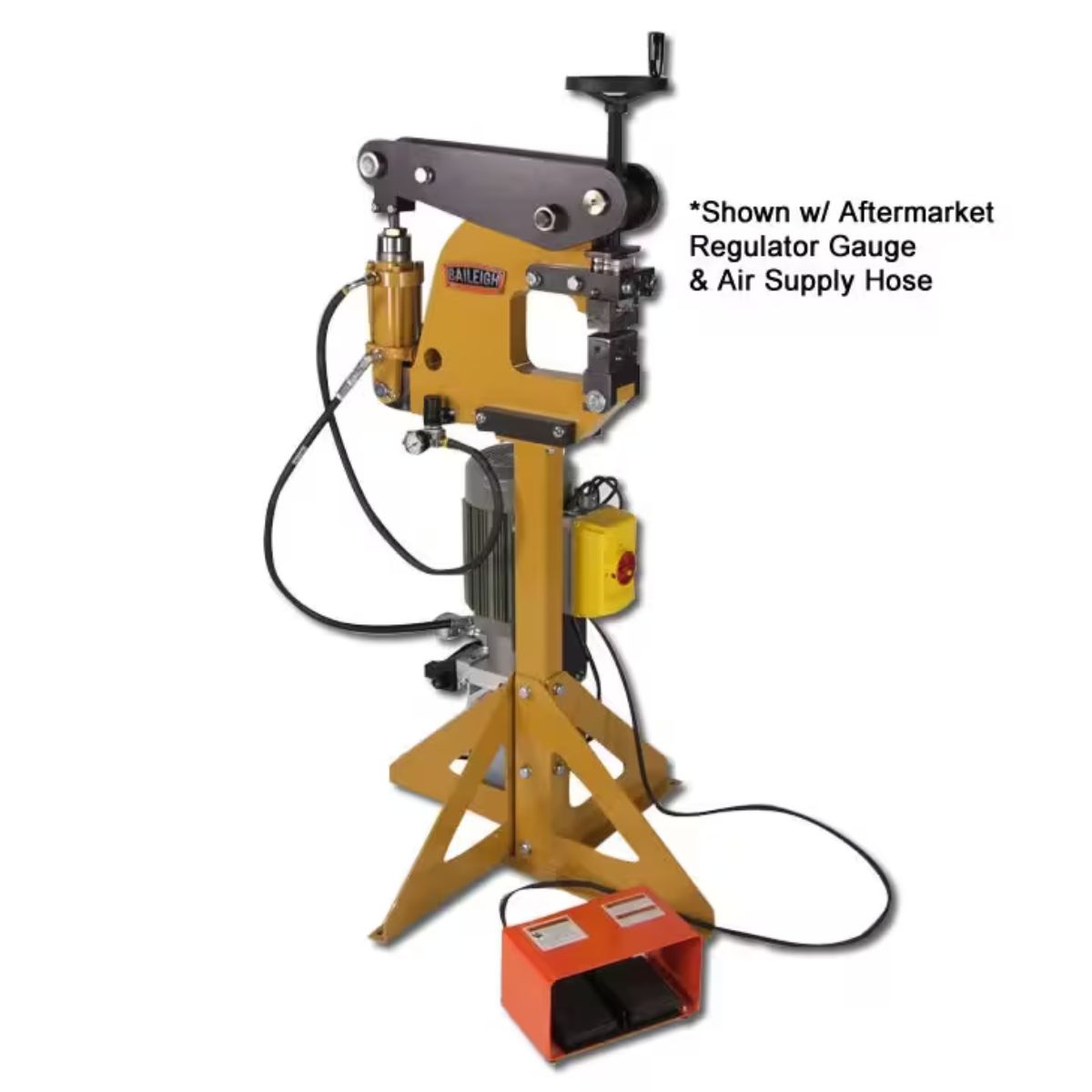 Baileigh MSS-14H 110V Hydraulic Shrinker Stretcher with Reversible Jaws