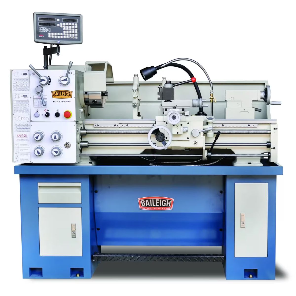 Baileigh PL-1236E 12" × 36" Metal Lathe