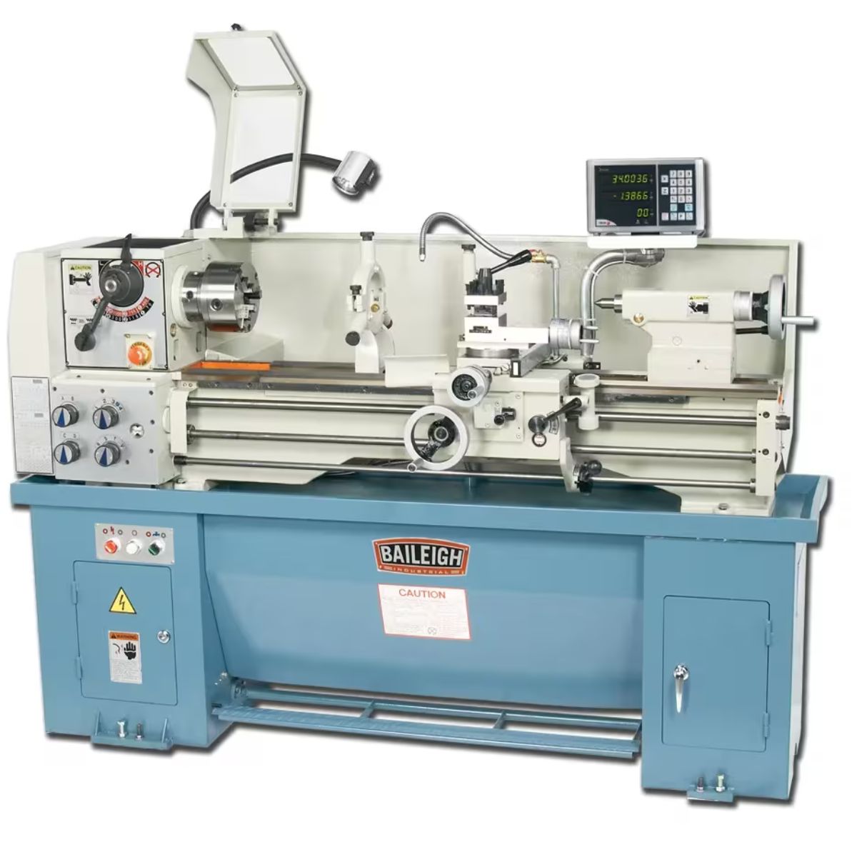 Baileigh PL-1340 13" × 40" Precision Geared Head Lathe