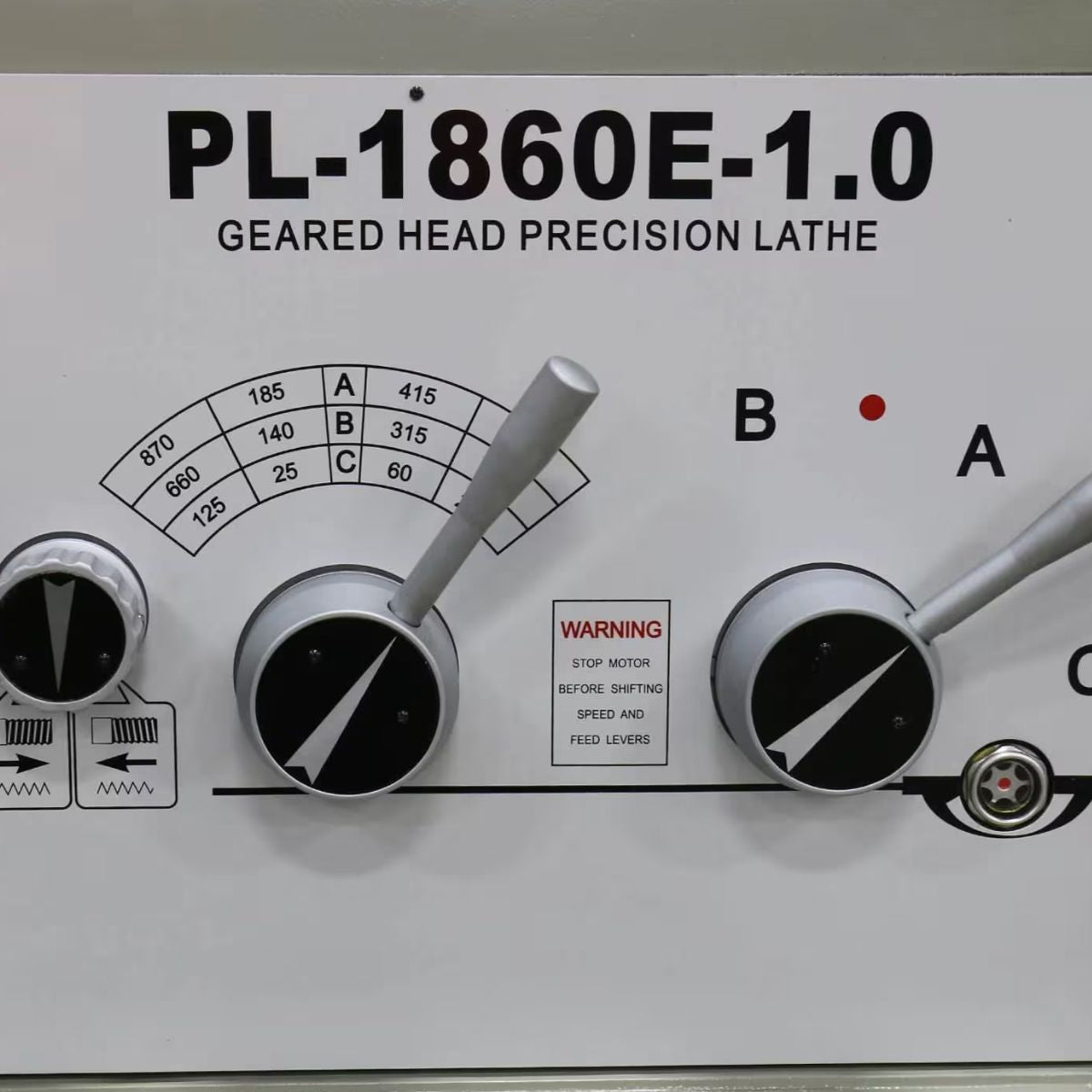 Baileigh PL-1860 18" × 60" Precision Geared Head Lathe