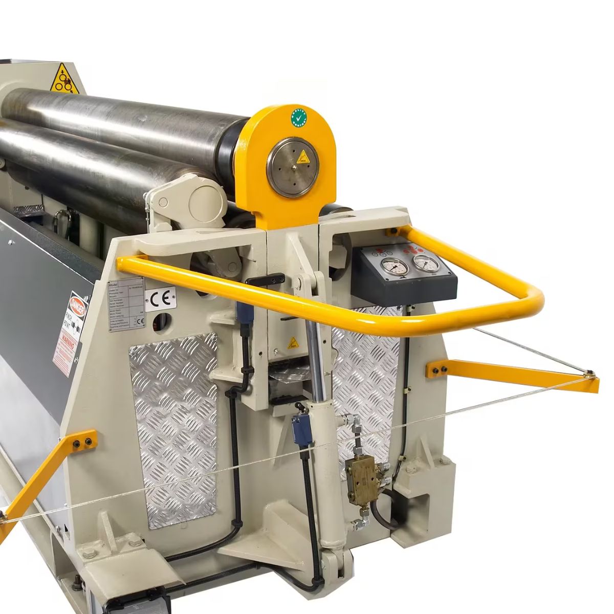 Baileigh PR-603-4 72" Four-Roll Double Pinch Plate Roll — 1/4"