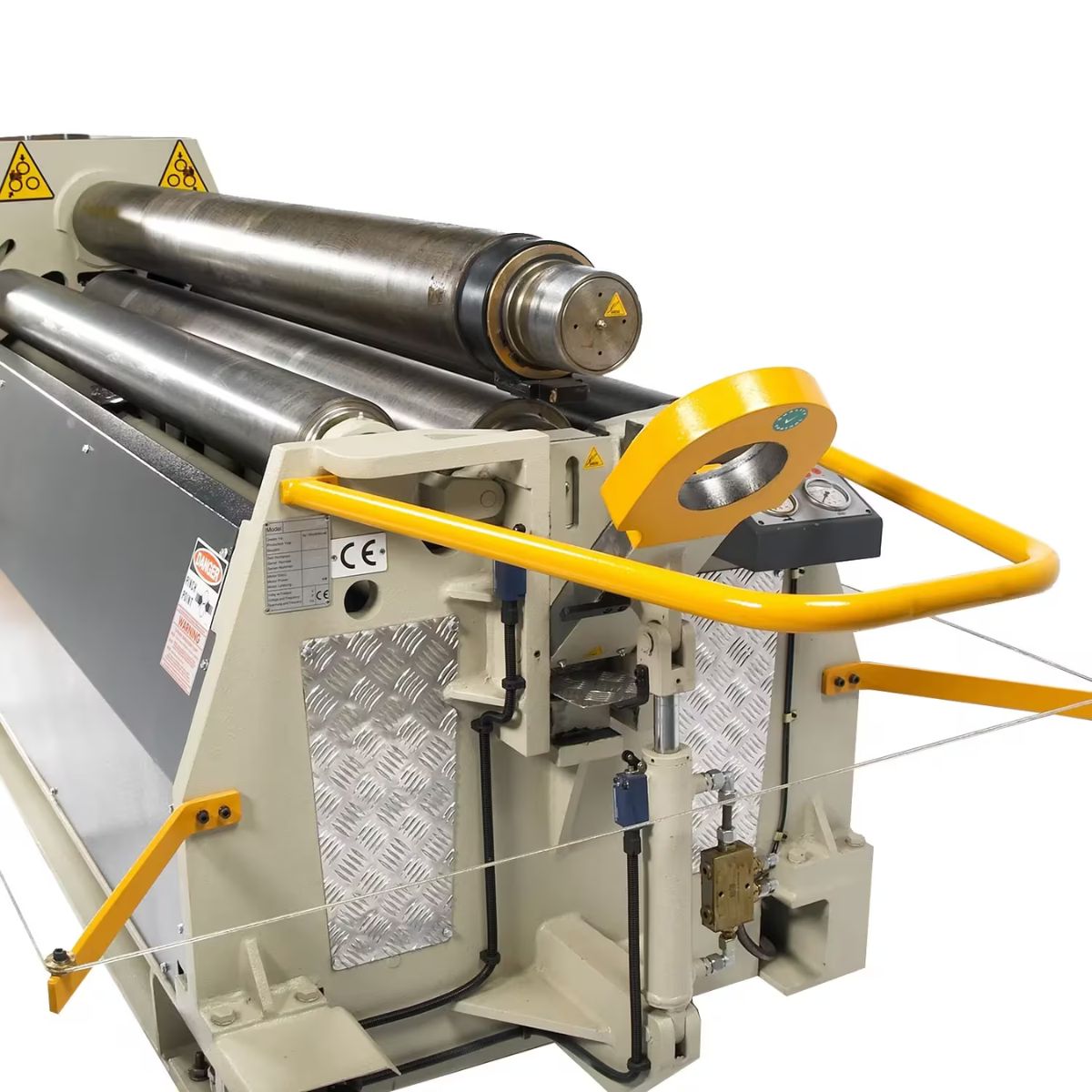 Baileigh PR-603-4 72" Four-Roll Double Pinch Plate Roll — 1/4"