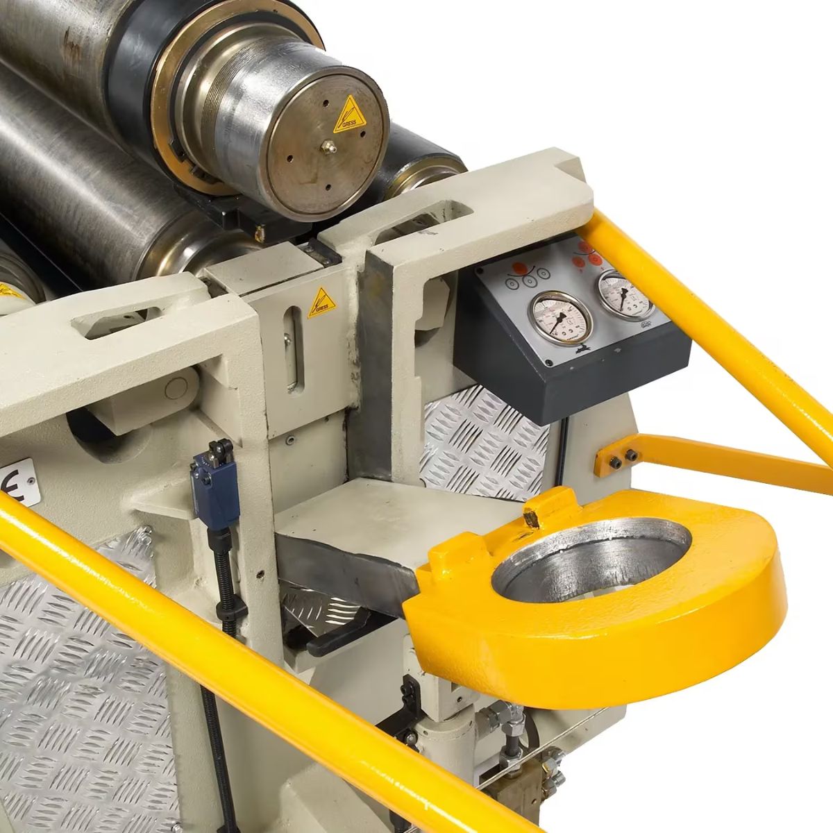 Baileigh PR-603-4 72" Four-Roll Double Pinch Plate Roll — 1/4"