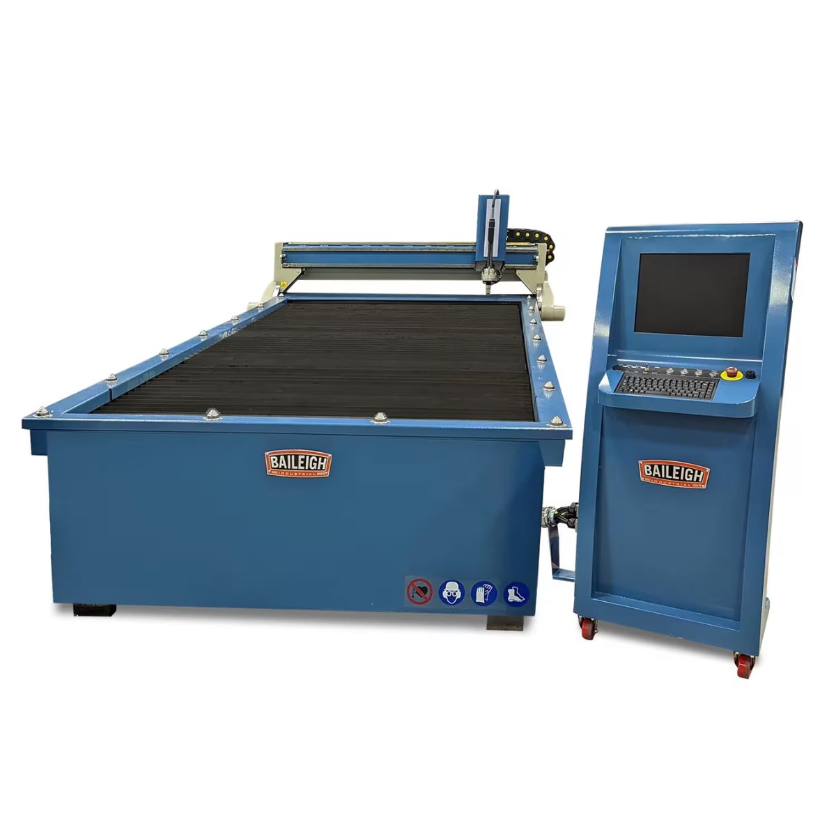 Baileigh PT-105HD-V2 5' × 10' CNC Plasma Table with Downdraft