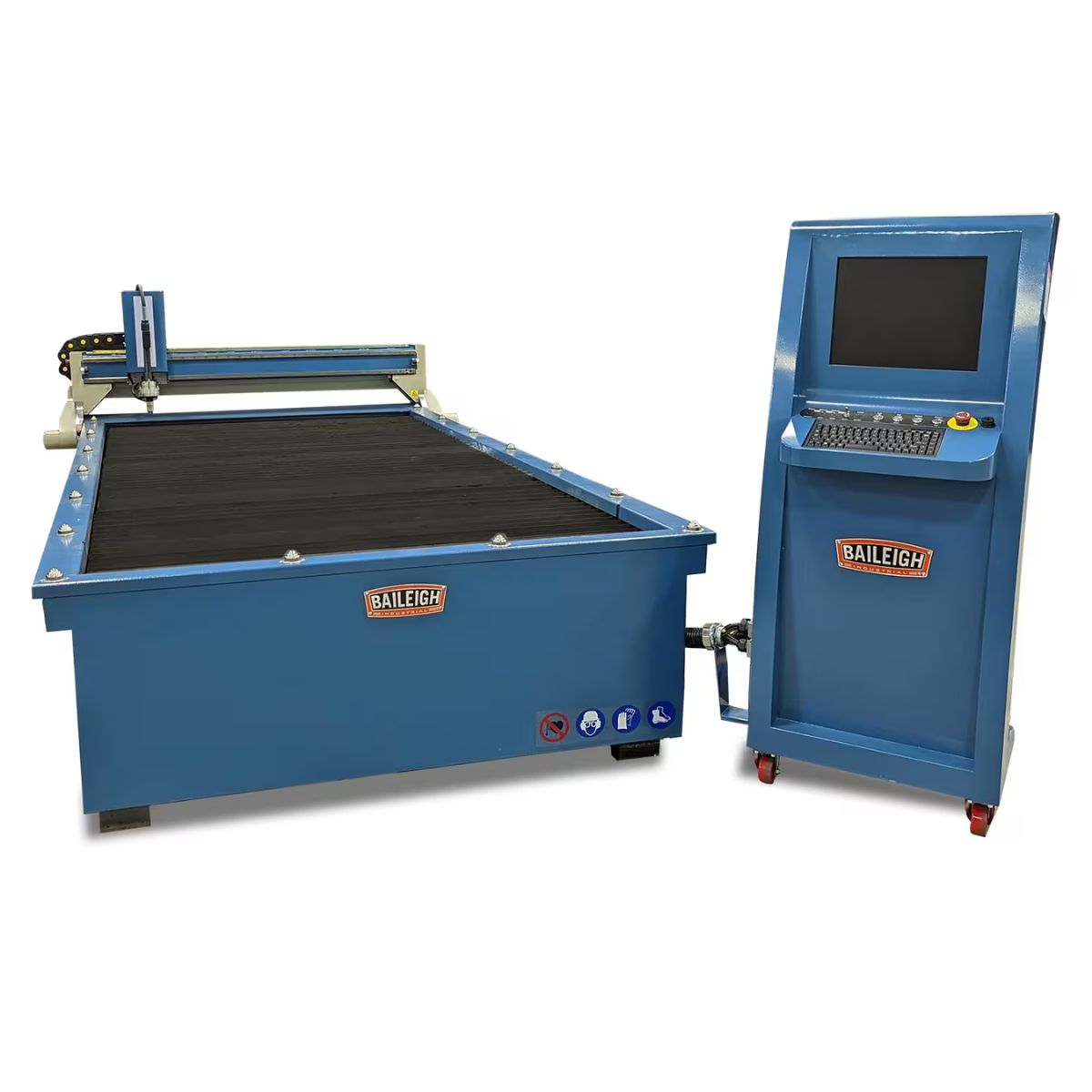 Baileigh PT-105HD-V2 5' × 10' CNC Plasma Table with Downdraft