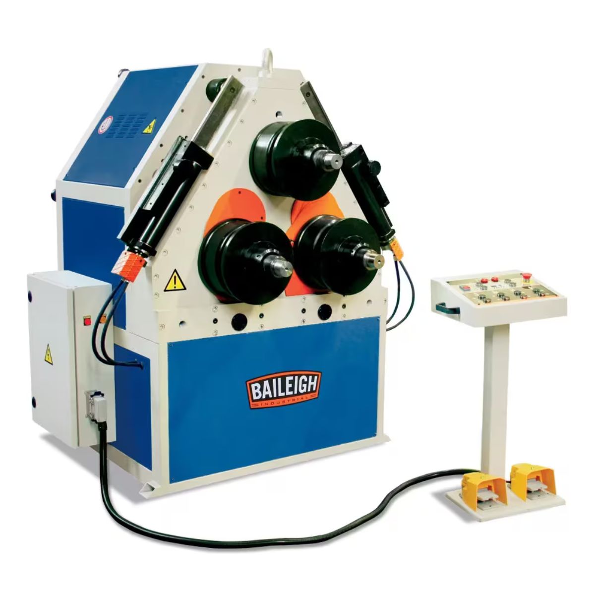 Baileigh R-H150 220V 3-Phase Hydraulic Double Pinch Profile Bending Machine