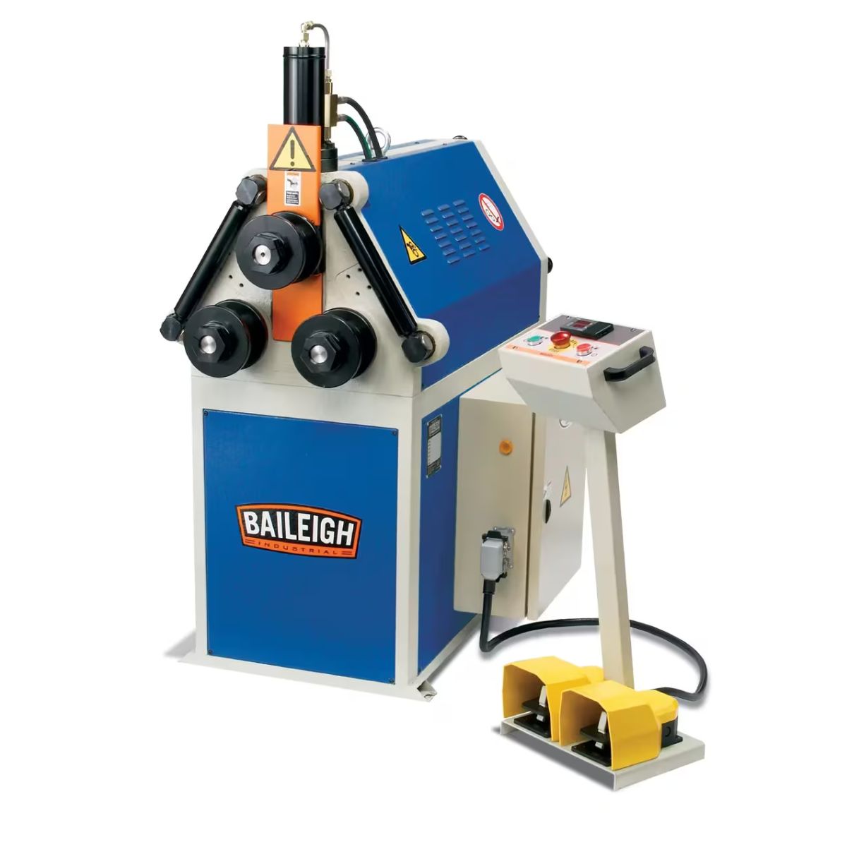 Baileigh R-H45 220V Electric Roll Bender with Hydraulic Top Roll