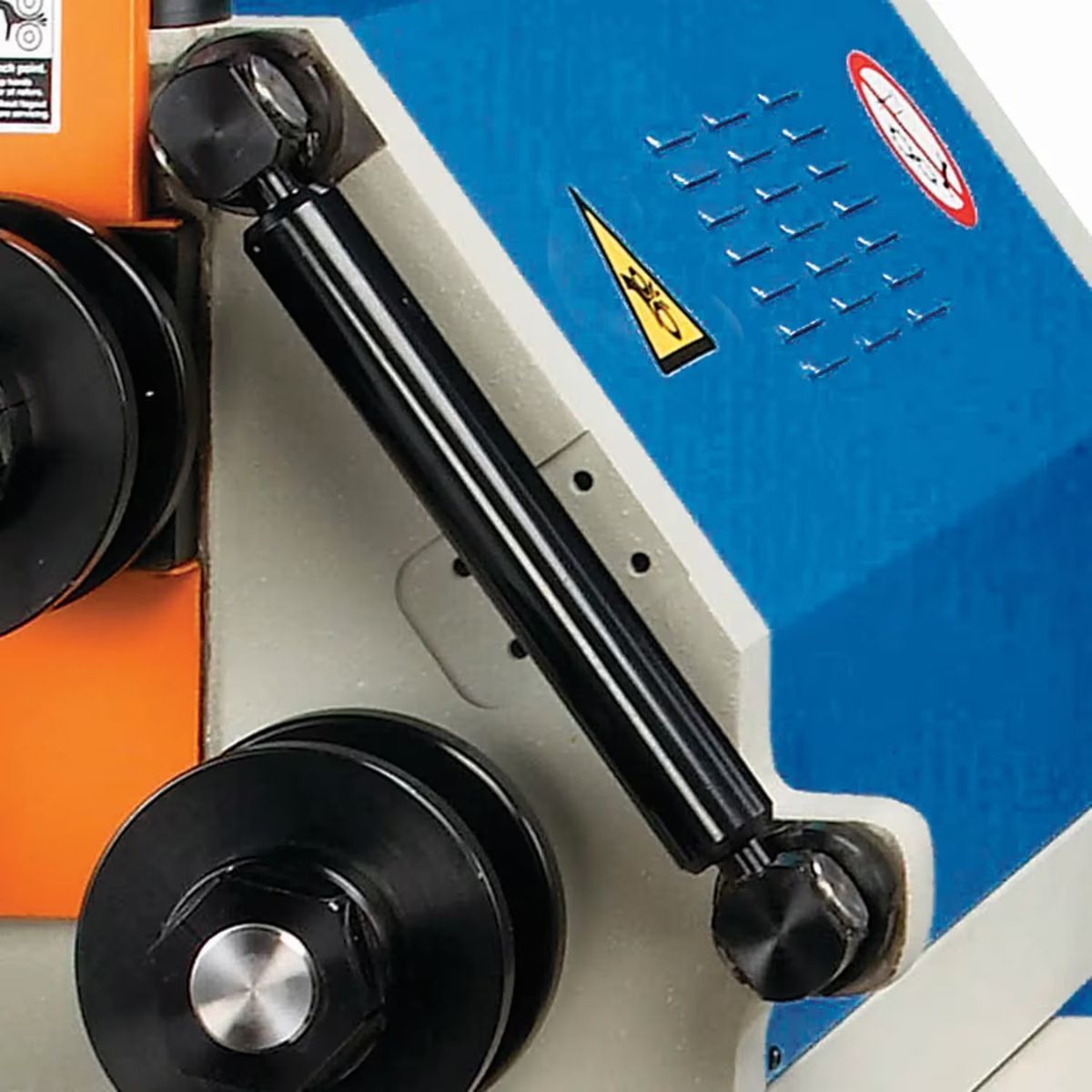 Baileigh R-H55 220V 3-Phase Electric Roll Bender with Hydraulic Top Roll