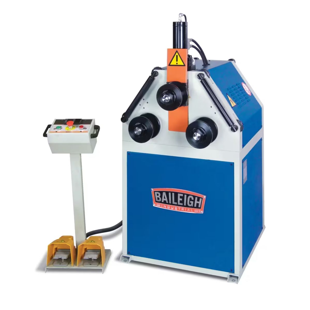 Baileigh R-M55H 220V Electric Roll Bender with Hydraulic Top Roll