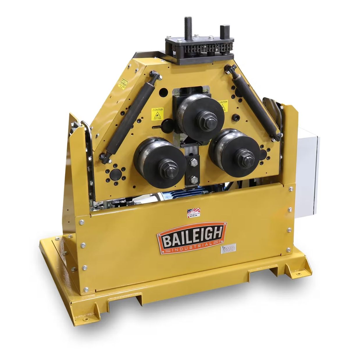 Baileigh R-M60-HD 220V Hydraulic Drive Roll Bender — 2" Schedule 40 Capacity