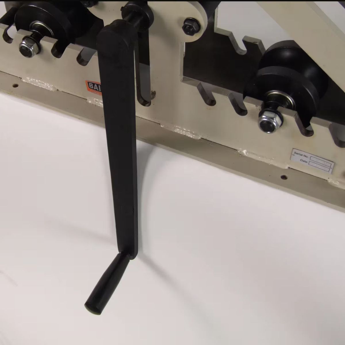 Baileigh R-M7 Manual Ring & Angle Roll Bender — 1-1/2" Schedule 40 Capacity