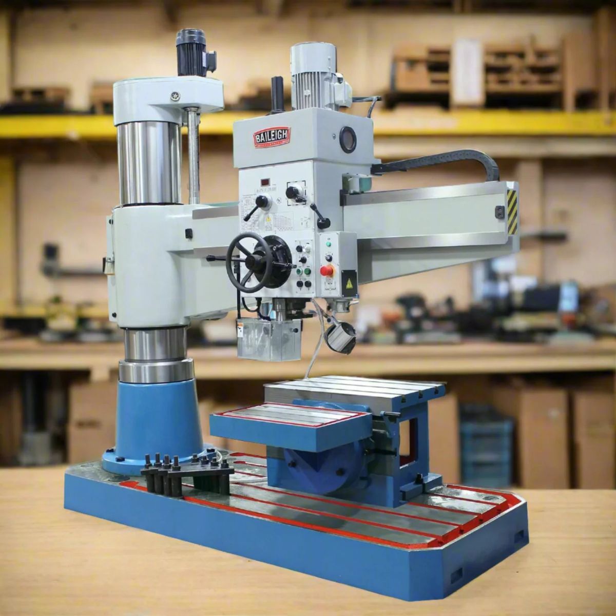 Baileigh RD-1600H-VS 5' Hydraulic Variable Speed Radial Drill Press