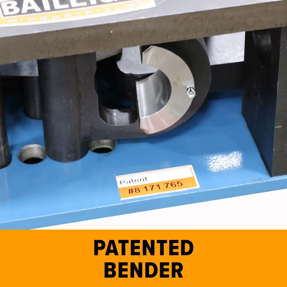 Baileigh RDB-050 Manual Rotary Draw Tube & Pipe Bender — 2-1/2" Capacity