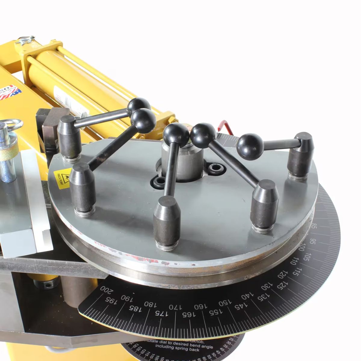 Baileigh RDB-150-AS 110V Hydraulic Rotary Draw Bender with Auto Stop — 2" Schedule 40 Pipe Capacity