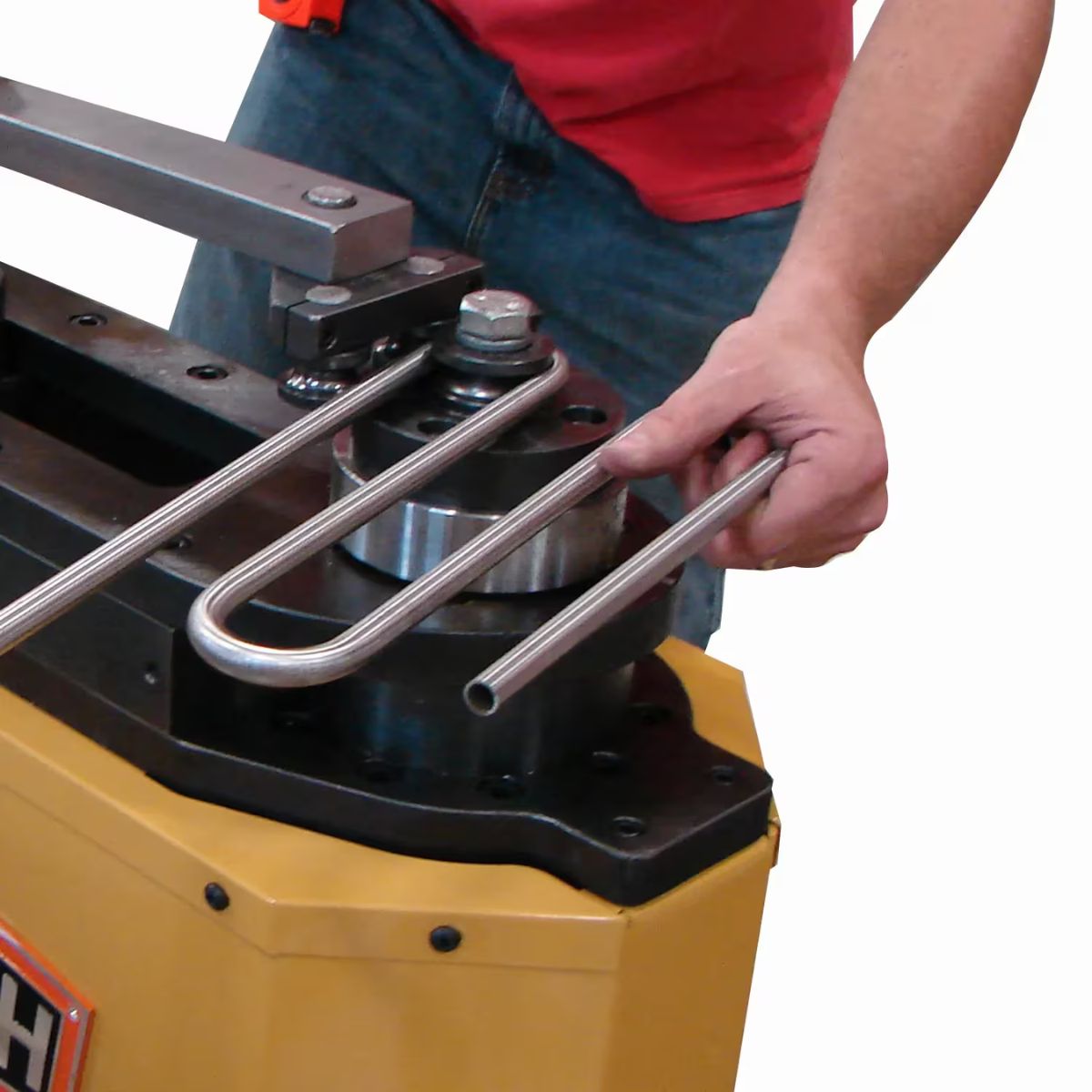 Baileigh RDB-250 220V Rotary Draw Bender with 170-Job Programmer — 2" Schedule 40 Pipe Capacity