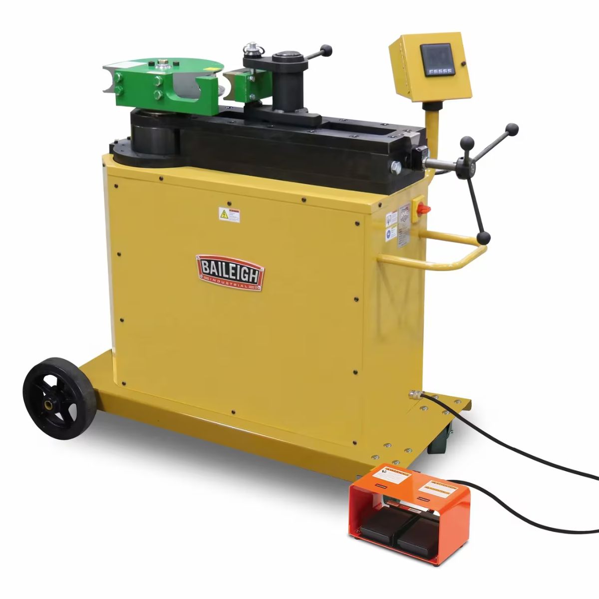 Baileigh RDB-325 220V Rotary Draw Bender with 170-Job Programmer — 2" Schedule 80 Pipe Capacity