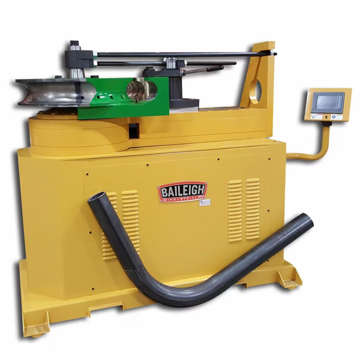 Baileigh RDB-480 220V 3-Phase Rotary Draw Bender with Touch Screen Programmer — 4" Schedule 80 Pipe Capacity