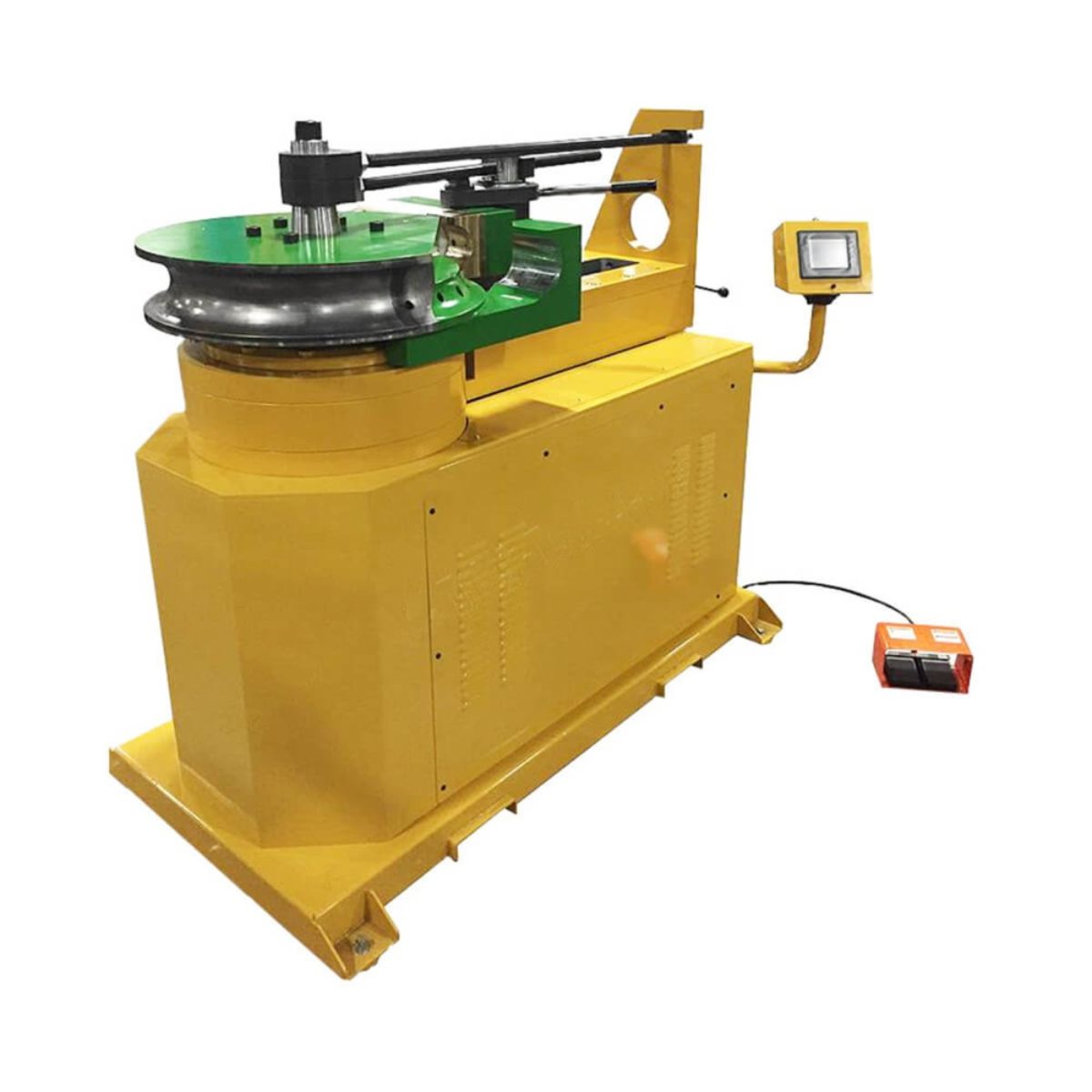 Baileigh RDB-480 220V 3-Phase Rotary Draw Bender with Touch Screen Programmer — 4" Schedule 80 Pipe Capacity