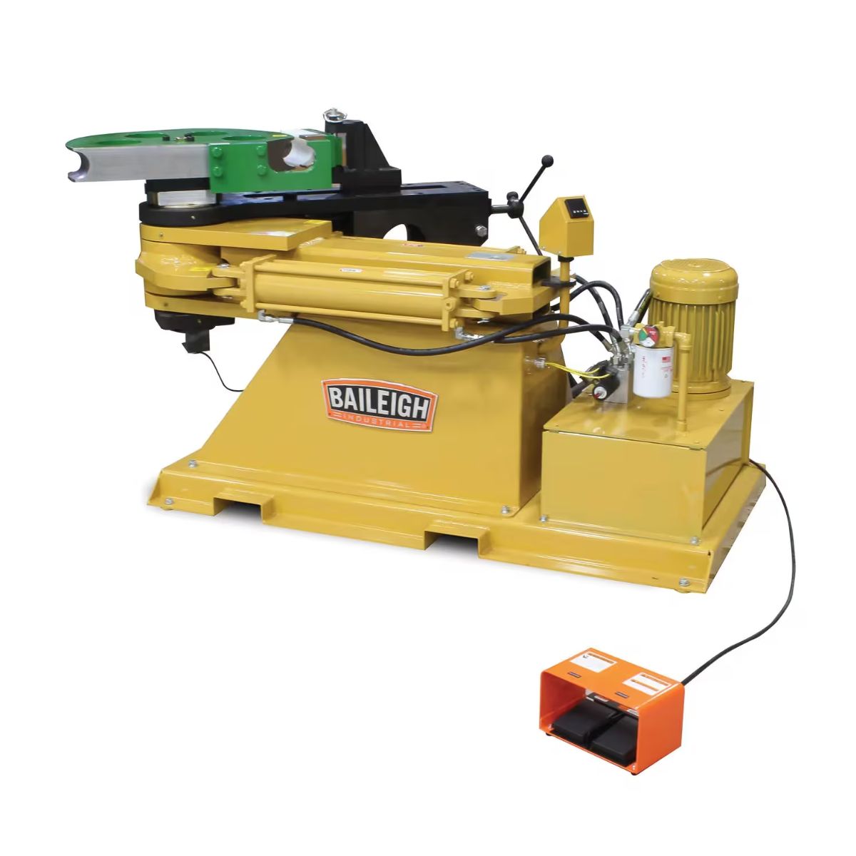 Baileigh RDB-500 220V 3-Phase Hydraulic Rotary Draw Bender — 3" Pipe Capacity
