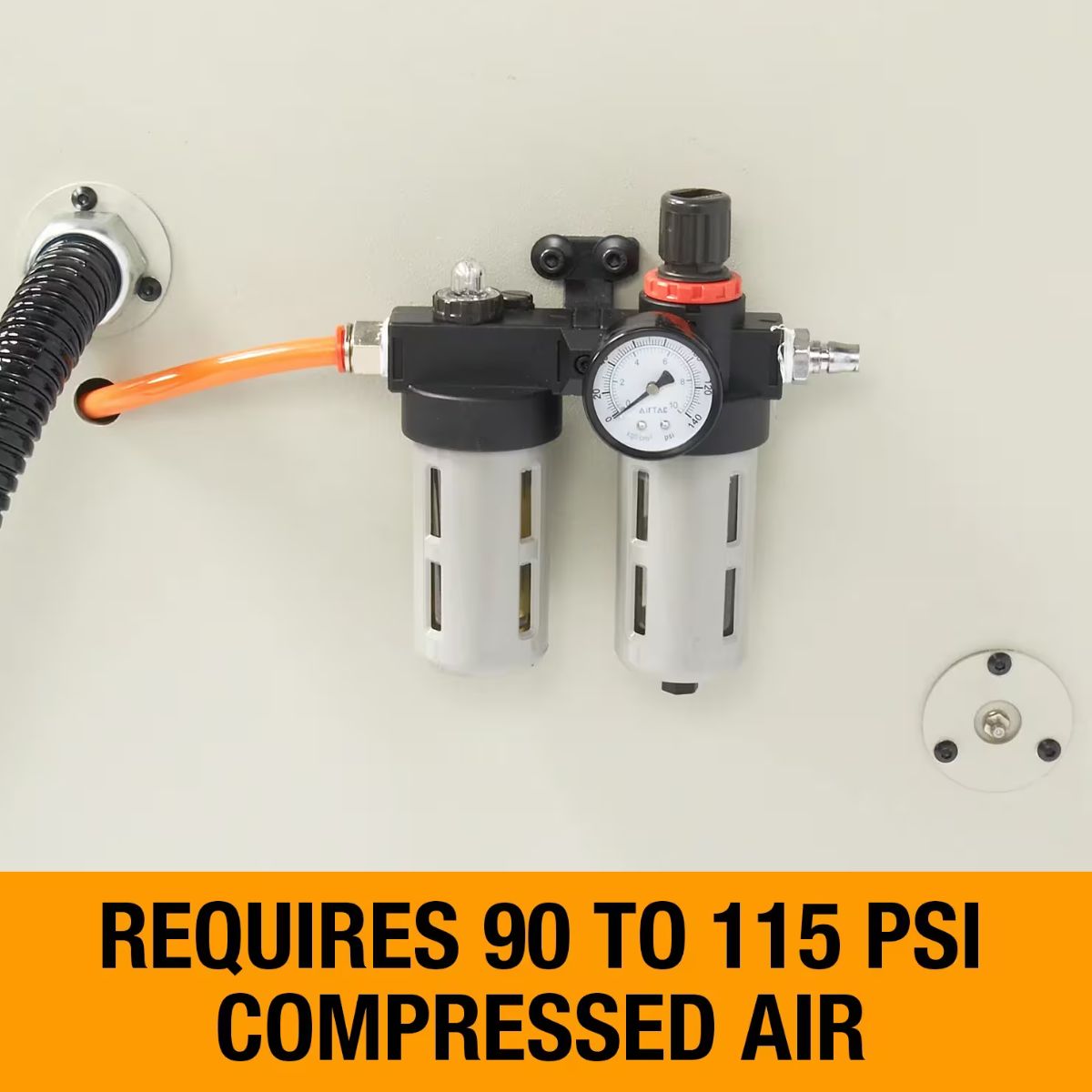 Baileigh SH-5216A 52" Air-Powered Shear — 16 Gauge