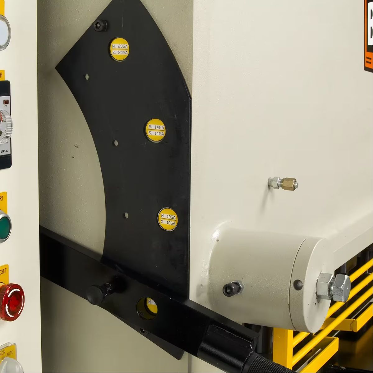 Baileigh SH-8010-HD 80" Heavy Duty Hydraulic Shear — 10 Gauge