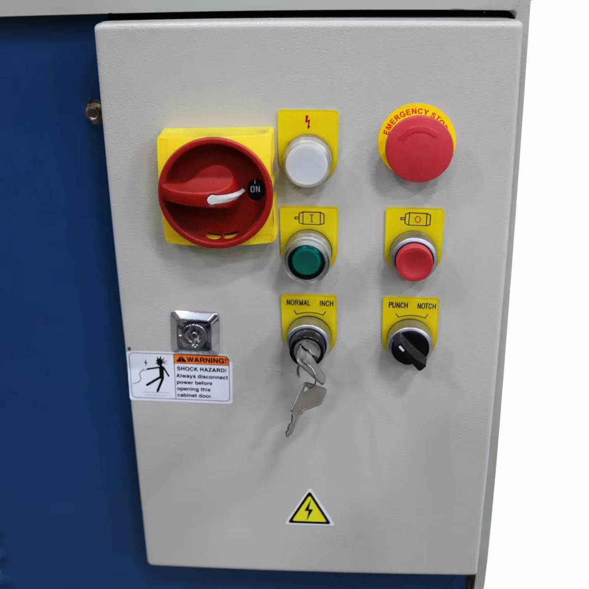 Baileigh SW-441 220V 1-Phase 44-Ton 4-Station Ironworker